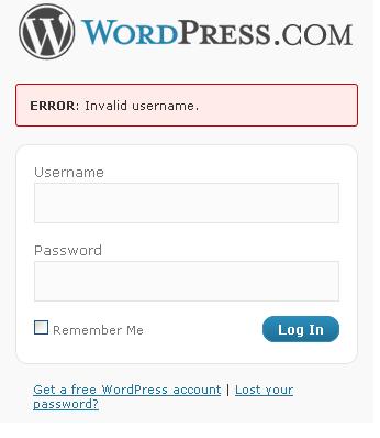 wordpress-wrong